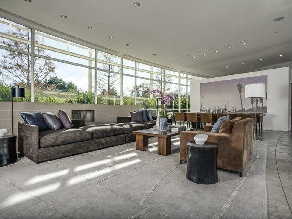 Living room at 6645 Northaven Rd. in Dallas