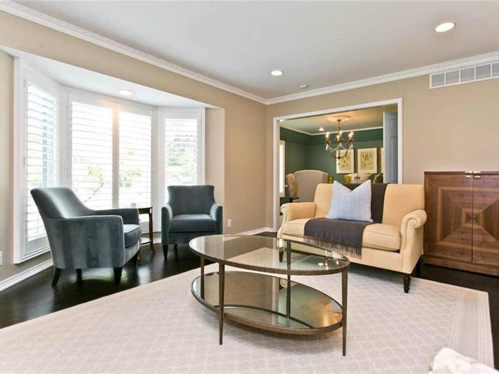 Living room at 9722 Boedecker in Dallas