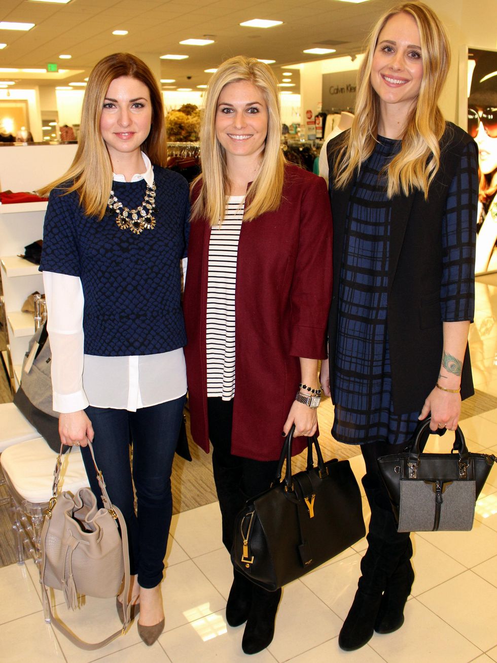 Liz Hartman, Brooke Burnett, Amy Jackson, Belk Spring Fashion Tour