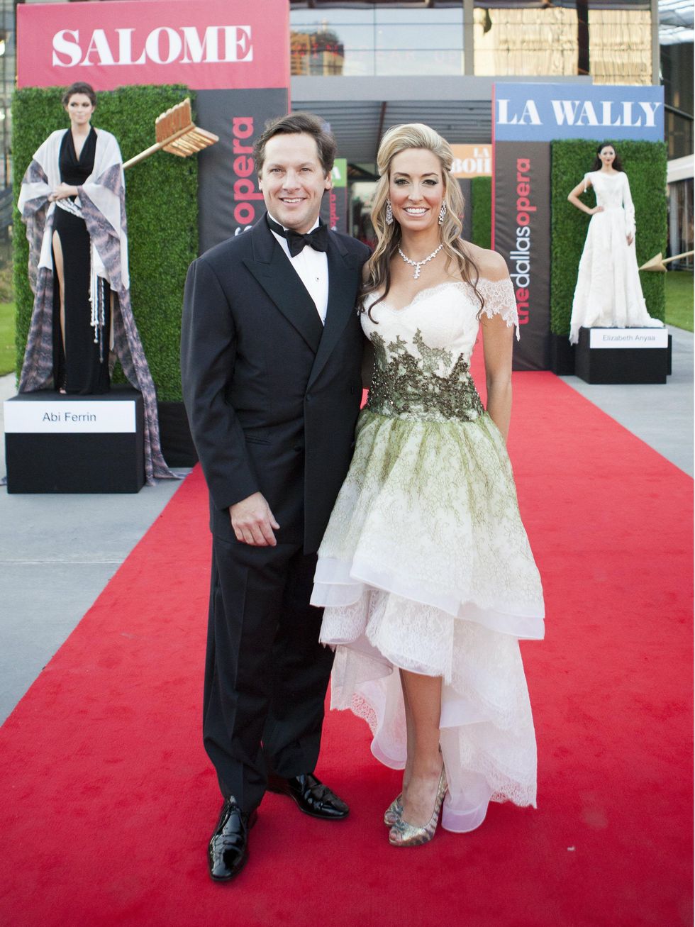 liz kimple, Scott Kimple, Dallas Opera First Night