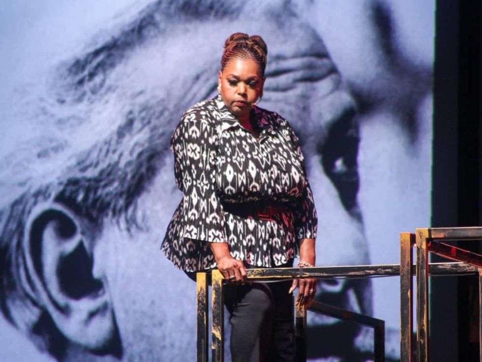 Liz Mikel in Dallas Theater Center's Working: A Musical