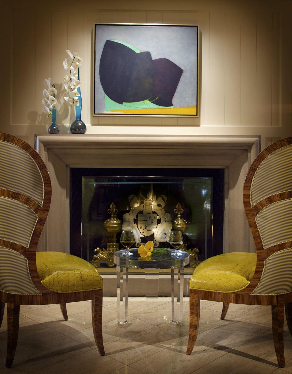 Lobby at Rosewood Mansion on Turtle Creek in Dallas