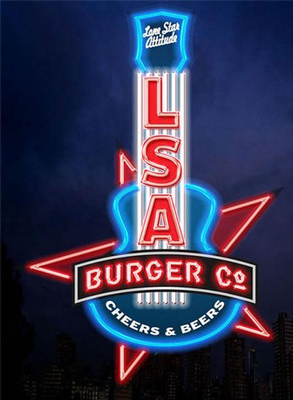 Lone Star Attitude Co. sign