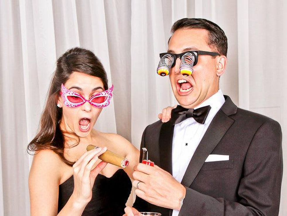 Longhorn Photo Booth at Greer Garson Gala 2015