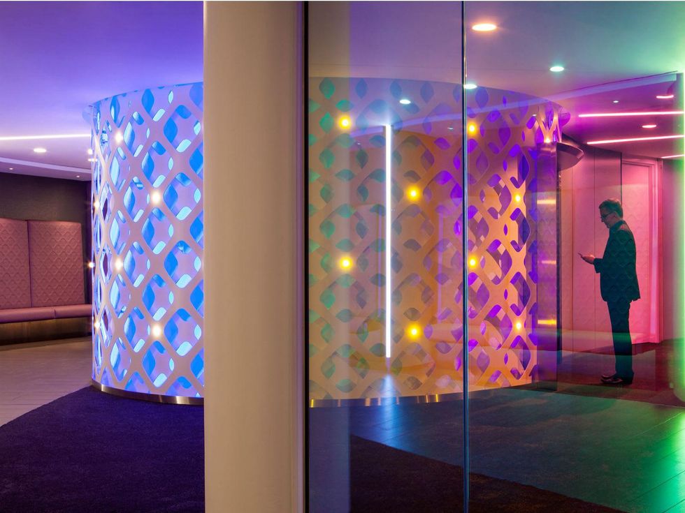 Lounge level at Reunion Tower