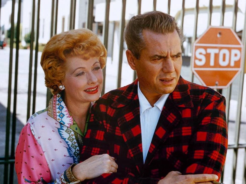 lucille ball and desi arnaz in color