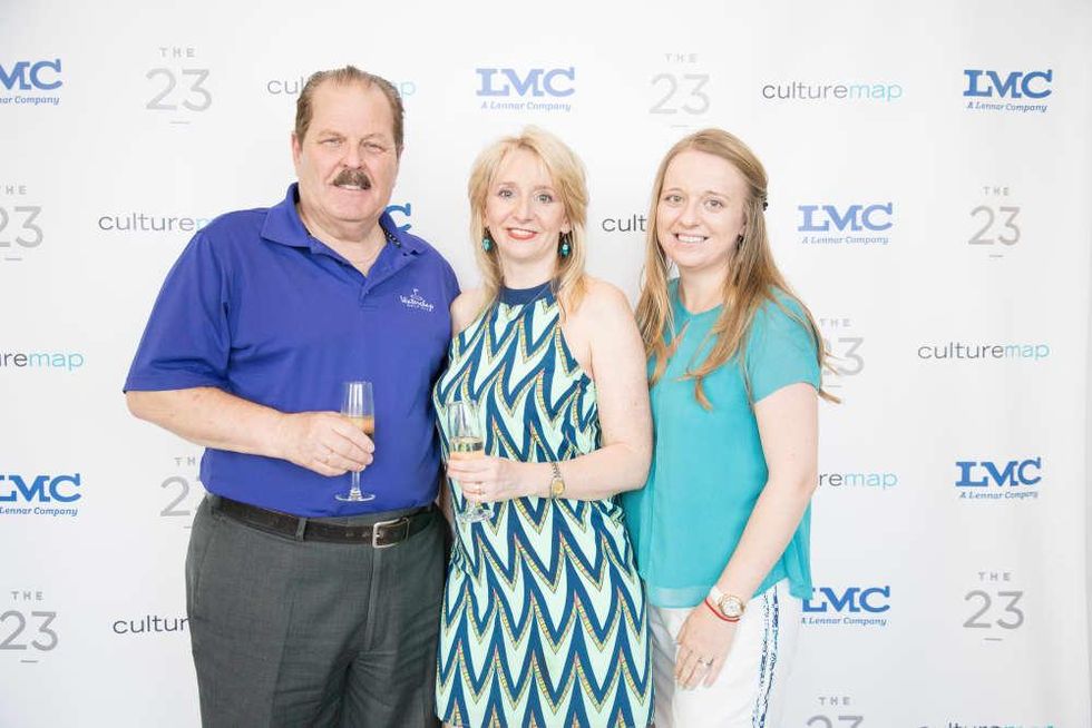 Luis Garrett, Natasha Garrett, Lina Bird, Summer Soiree 2018