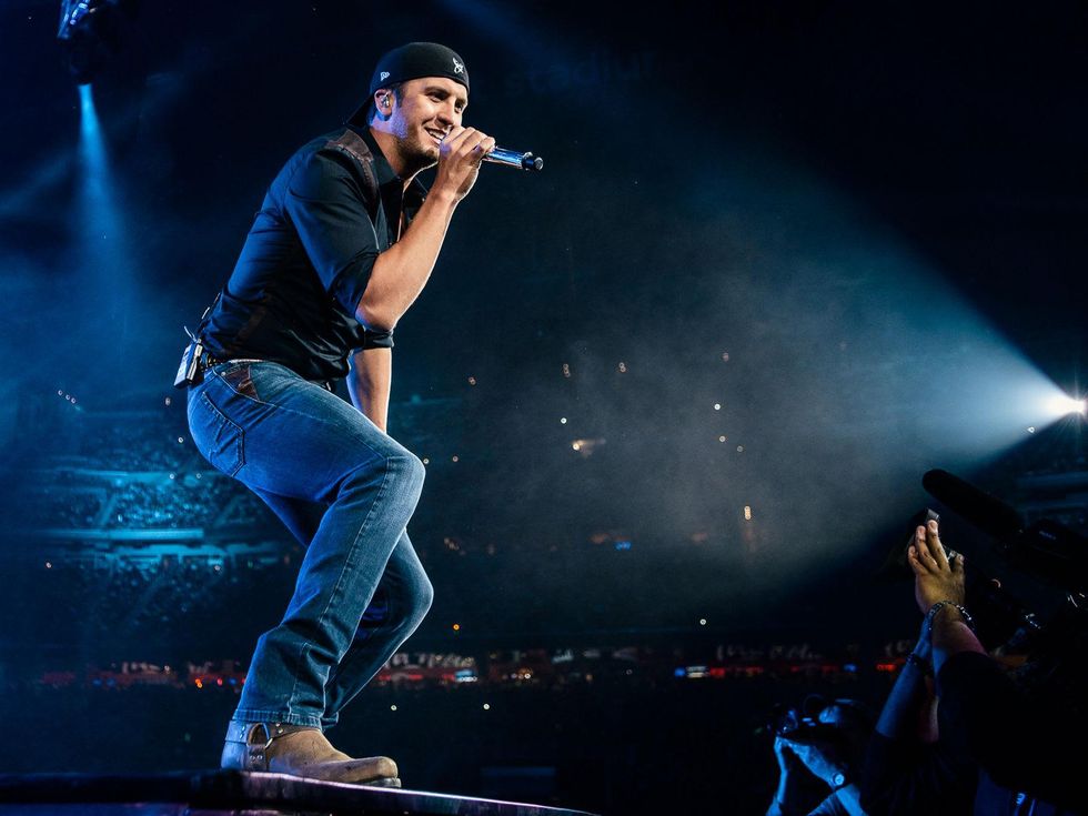 Luke Bryan at Houston Rodeo March 2014