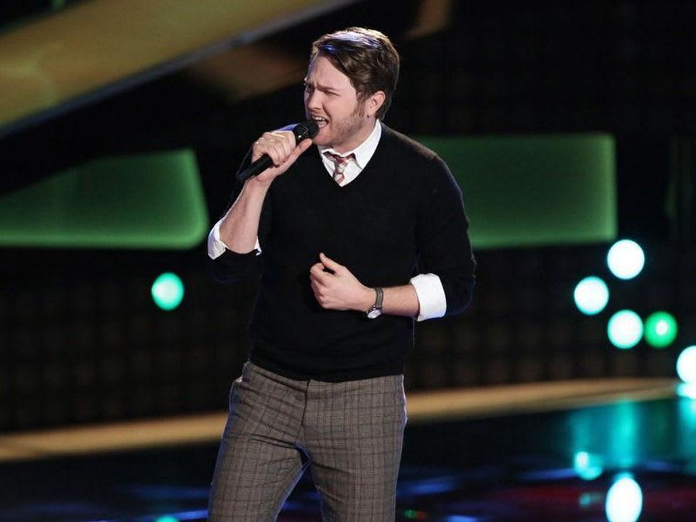 Luke Wade on The Voice
