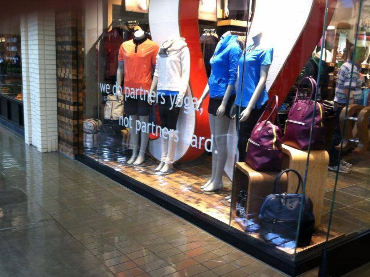 Lululemon's NorthPark Center store set off a social media firestorm
