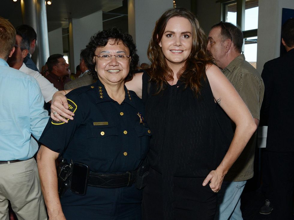 Lupe Valdez, Tanene Allison, Black Tie Dinner, HBO