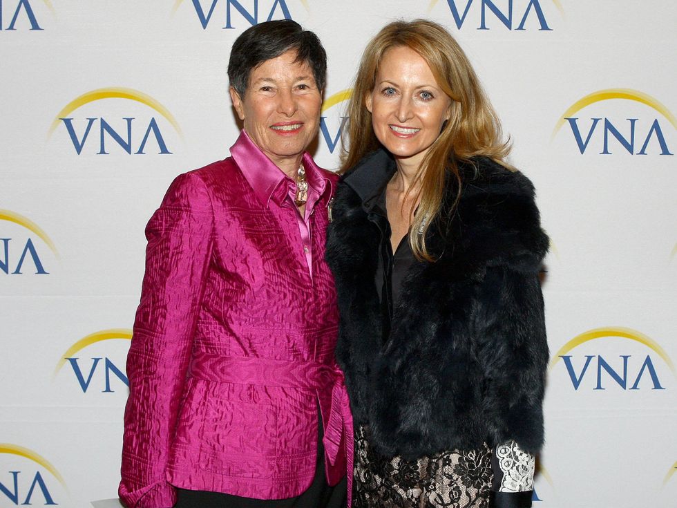Lyda Hill and Lynn McBee, VNA Legends and leaders