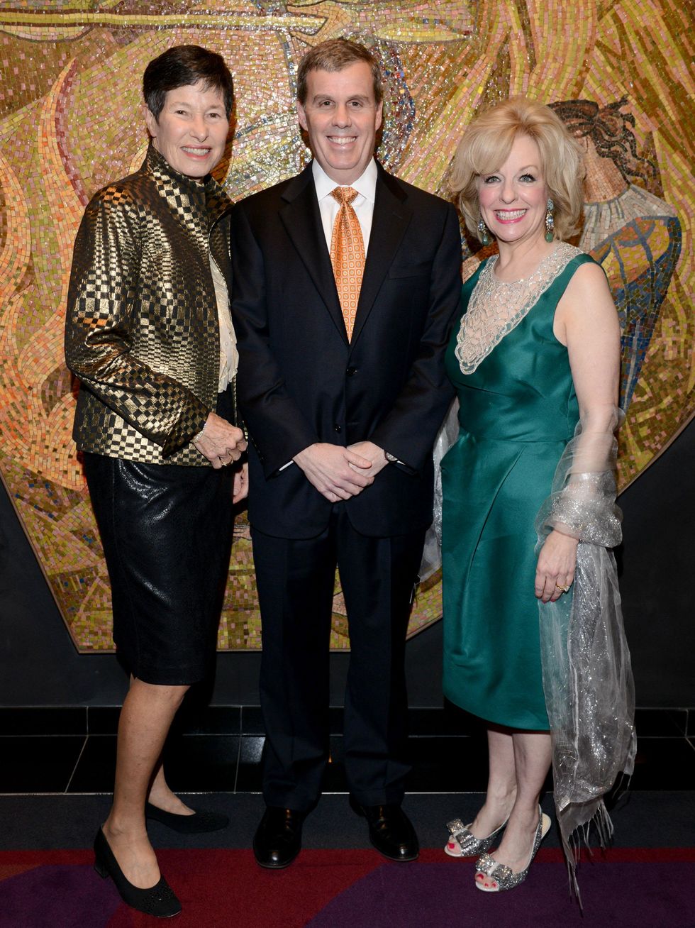 Lyda Hill, Legacy Award Dinner honoree, Eric Bennett, Executive Director, Brain Peformance Institute, Sandra \u201cSandi\u201d Chapman, Ph.D., Founder and Chief Director, Center for BrainHealth