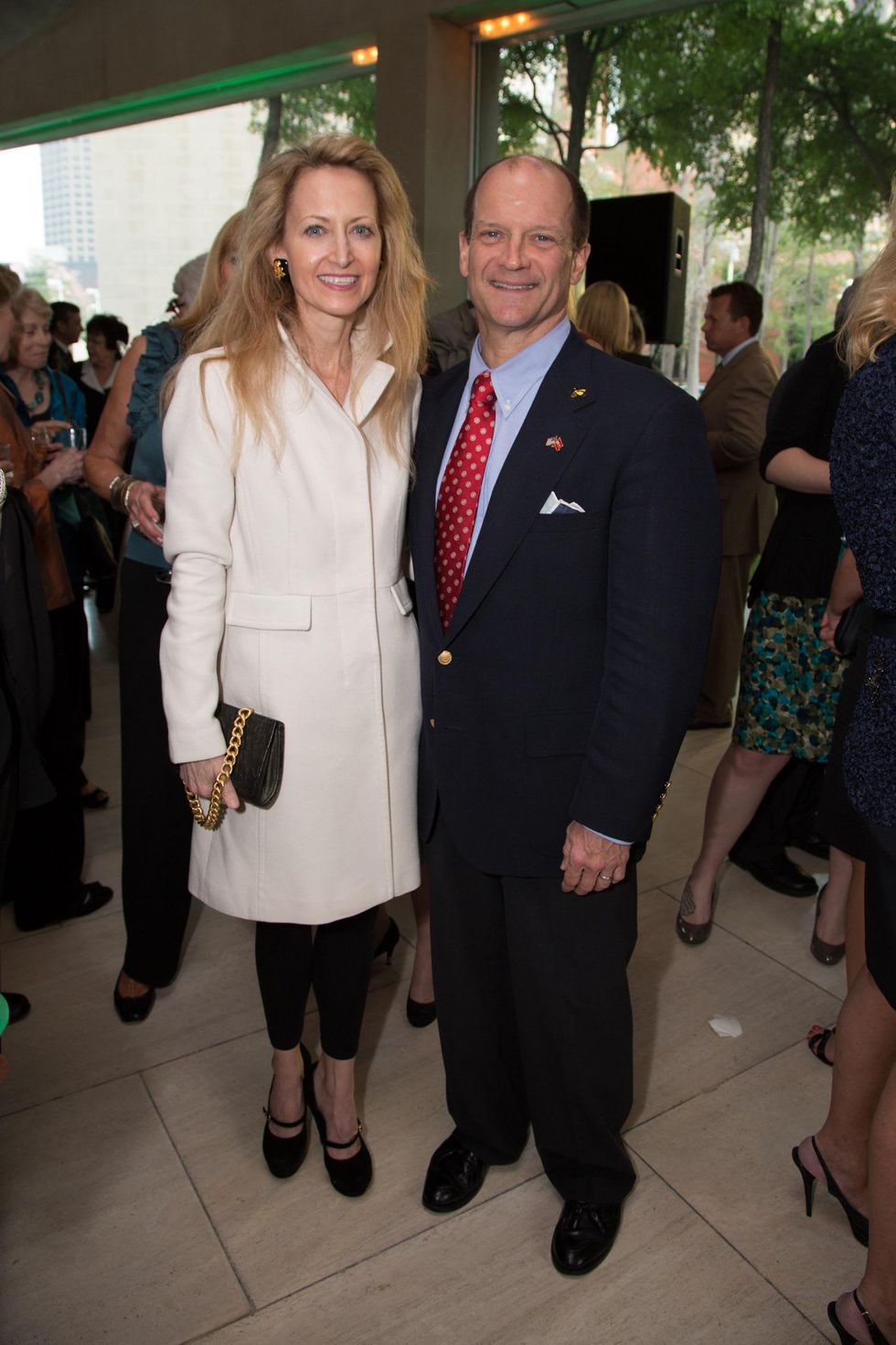 Lynn McBee, Allan McBee at UNT Emerald Eagles Honors