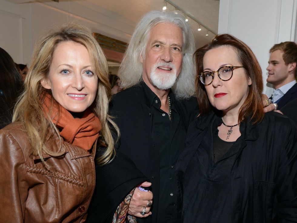 Lynn McBee, David Edlestein, Catherine Michiels, Ylang 23 opening
