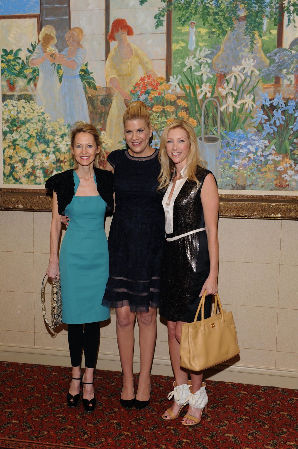 Lynn McBee, Kristen Johnston, Rhonda Sargent Chambers, Nexus luncheon