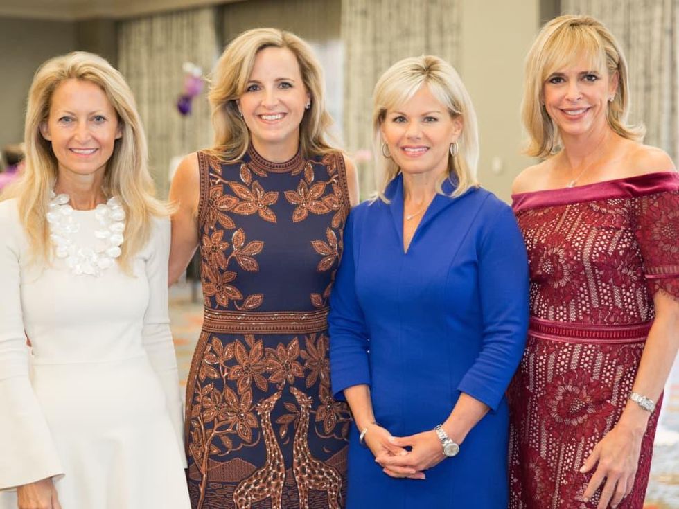 Lynn McBee, Kristen Sanger, Gretchen Carlson, Cindy Stager, Trailblazer luncheon