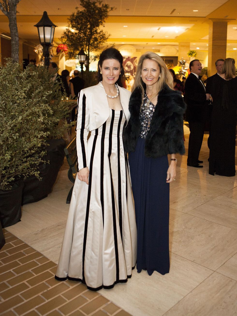 Lynn McBee, Michelle Lockhart, Crystal Charity Ball 2013, Hilton Anatole