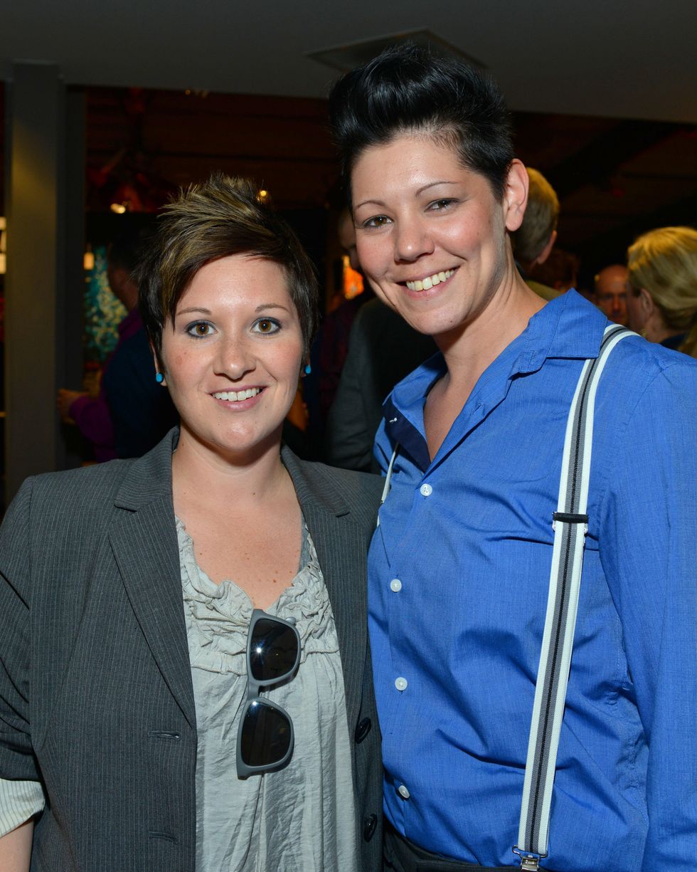 Lynsey Boyle, Nicole Reed at No Tie Dinner & Dessert Party