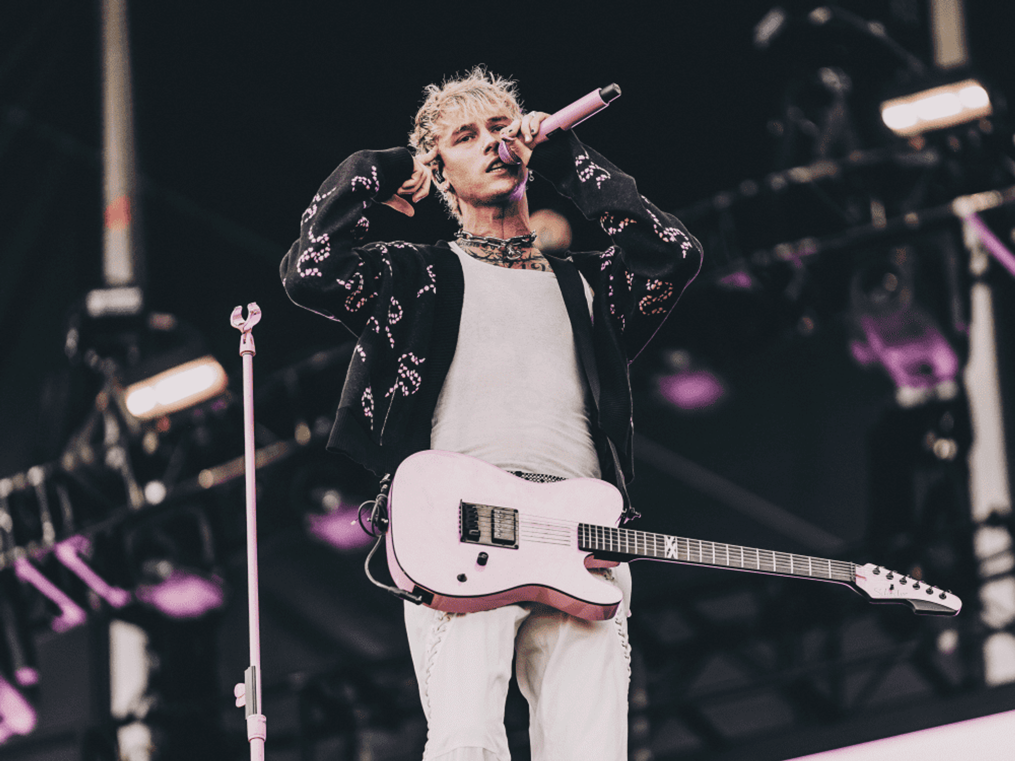 Machine Gun Kelly will play at at The Pavilion at Toyota Music Factory in Irving on October 24.