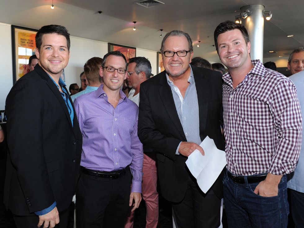Mack Campbell, Clark Jones, John McGill, Ron Corning, Black Tie Dinner, HBO