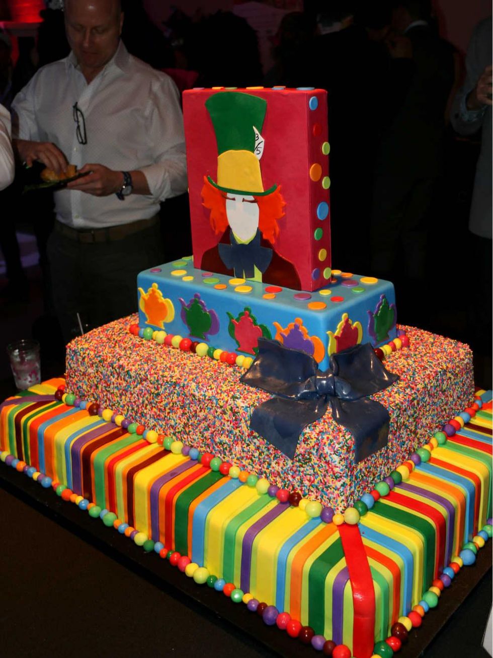 Mad Hatter cake by Frosted Art