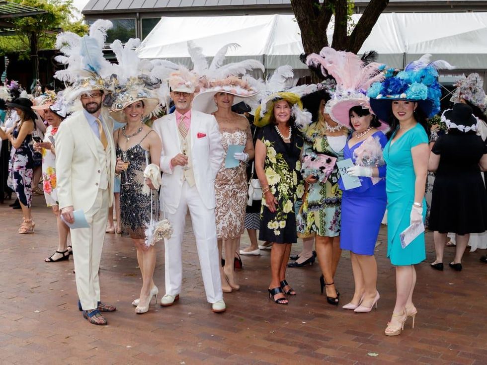 Mad Hatters 2018, winning group hat