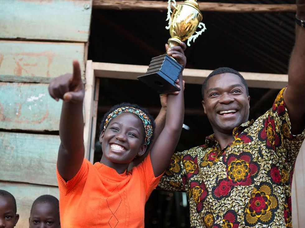 Madina Nalwanga and David Oyelowo in Queen of Katwe