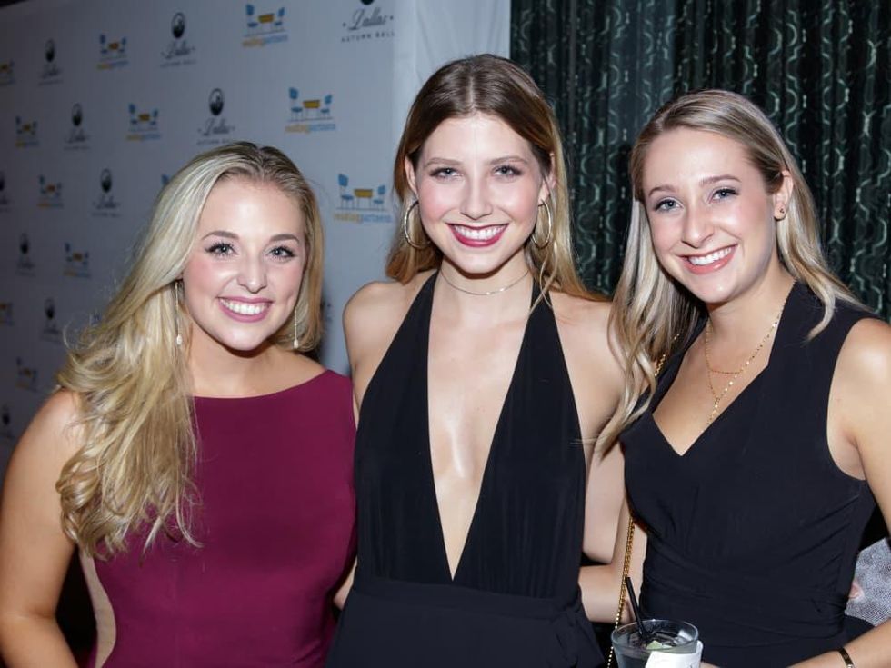 Madison McKay, Taylor Markey, Macey Davis, Autumn Ball 2017