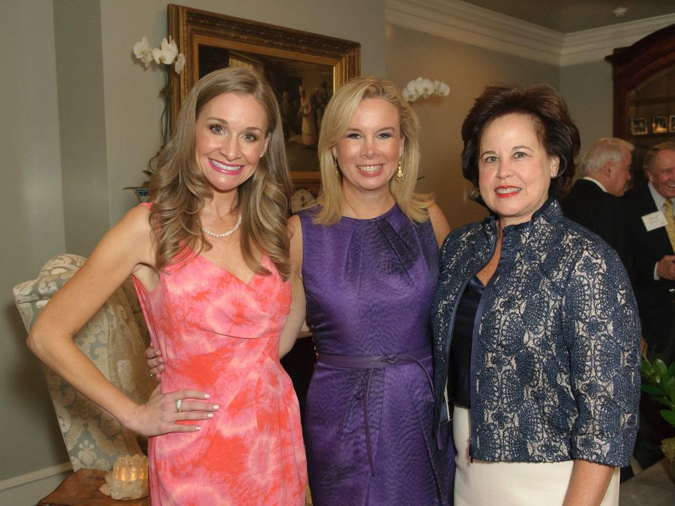 Maggie Kipp, Daffan Nettle and Lisa Longino, celebrating women