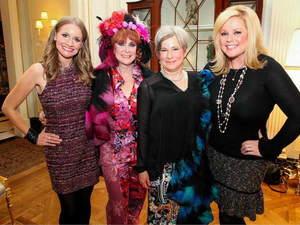 maggie kipp, phyllis glazer, kathryn roth, shay geyer, equest triple crown gala kick off