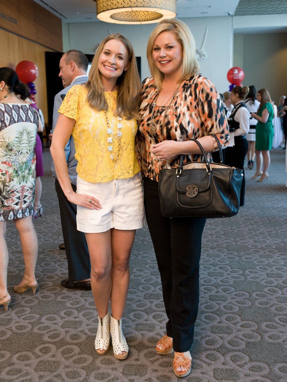 Maggie Kipp, Shay Geyer, Partners Card Kickoff