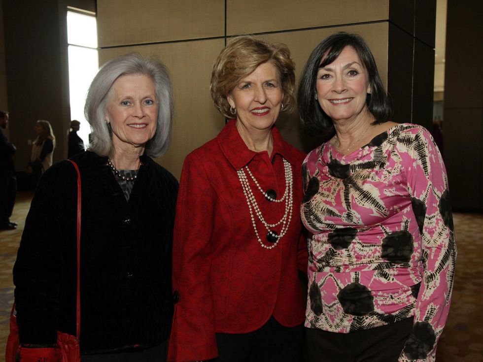 Maggie Sprague, Barbara Hollis, Padgett Gosslee, Stewpot Alliance Luncheon