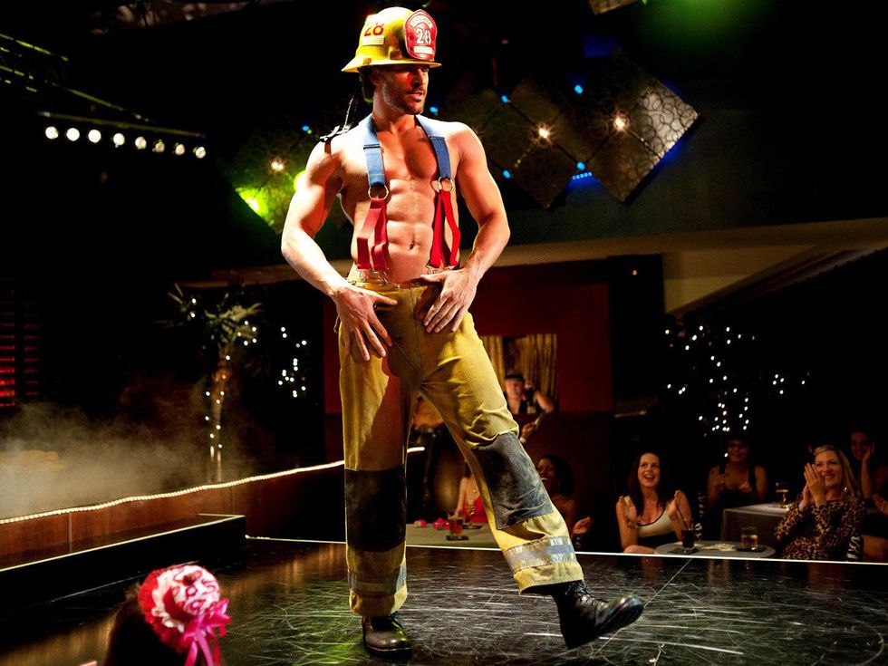 Magic Mike, Joe Manganiello, on stage