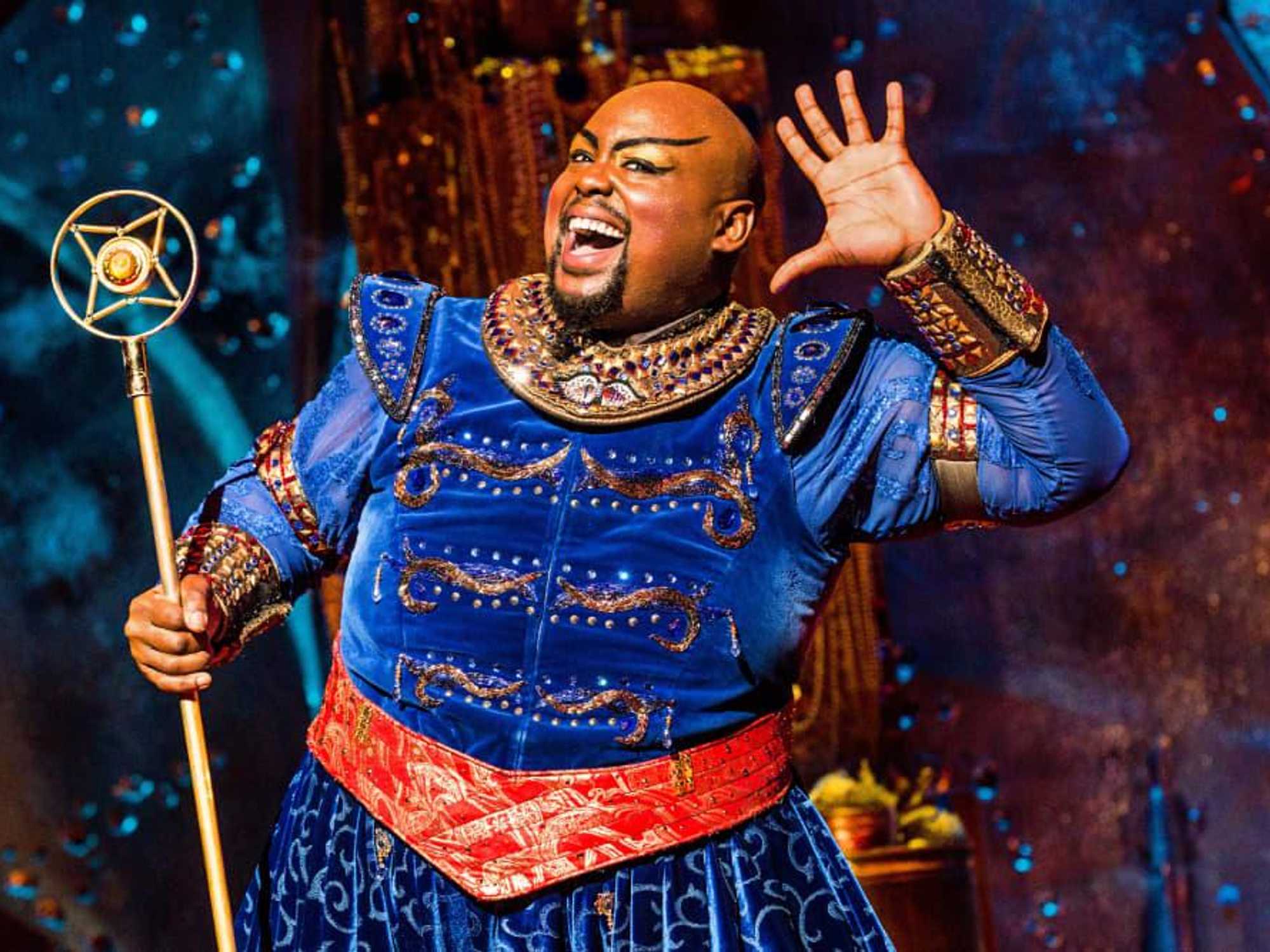 Major Attaway in Aladdin on Broadway