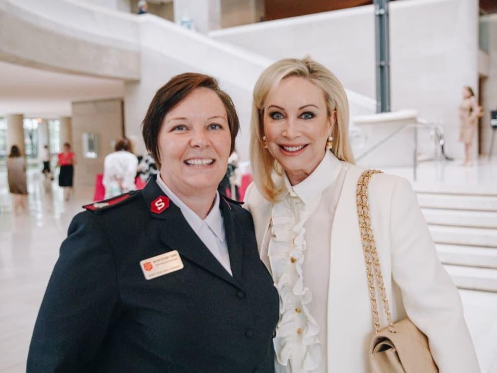 Major Bethany Hawks and Kim Hext