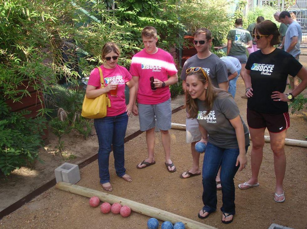 Major League Bocce at Three Sheets in Dallas