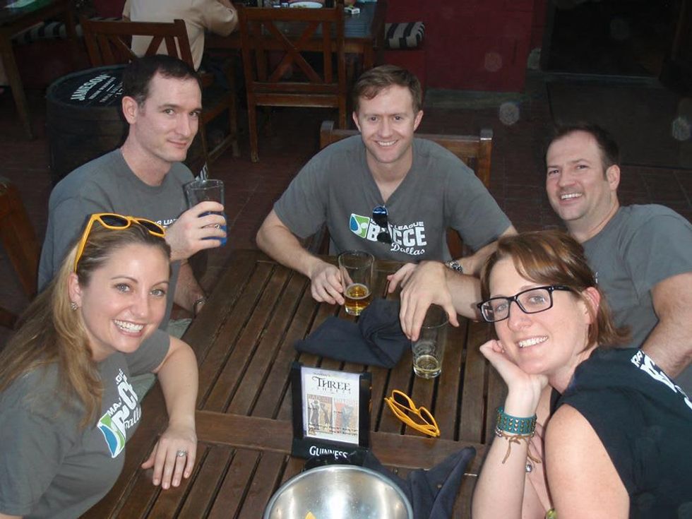 Major League Bocce at Three Sheets in Dallas