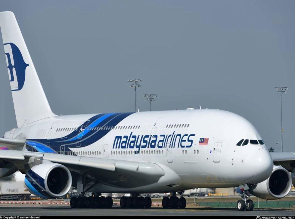 Malaysia Airlines airplane