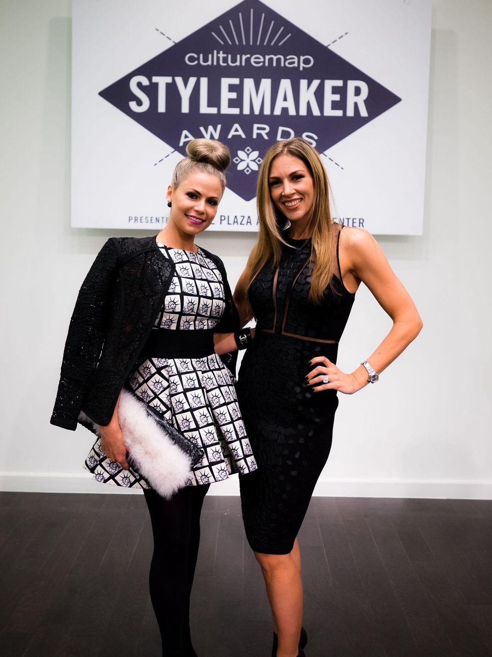 Maleiah Rogers and Melissa Rountree at 2014 CultureMap Stylemaker Awards