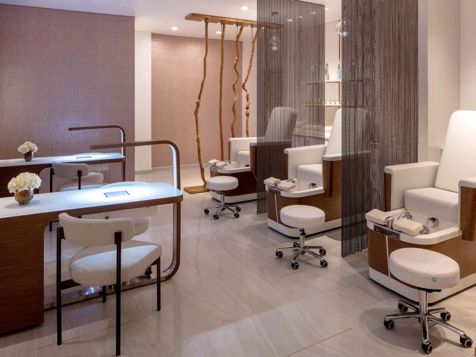 Mani Pedi room, Spa at Hotel Crescent Court