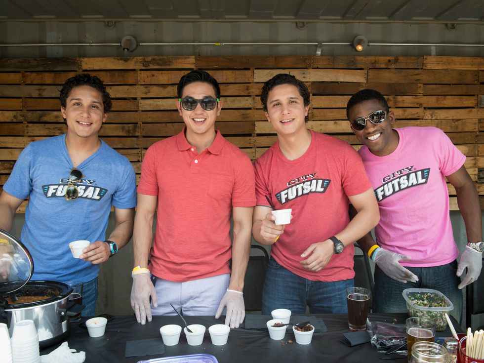 Manuel Mareel, Blake Wu, Esteban Inariel, Luis Paz, YTAC Chili Cookoff