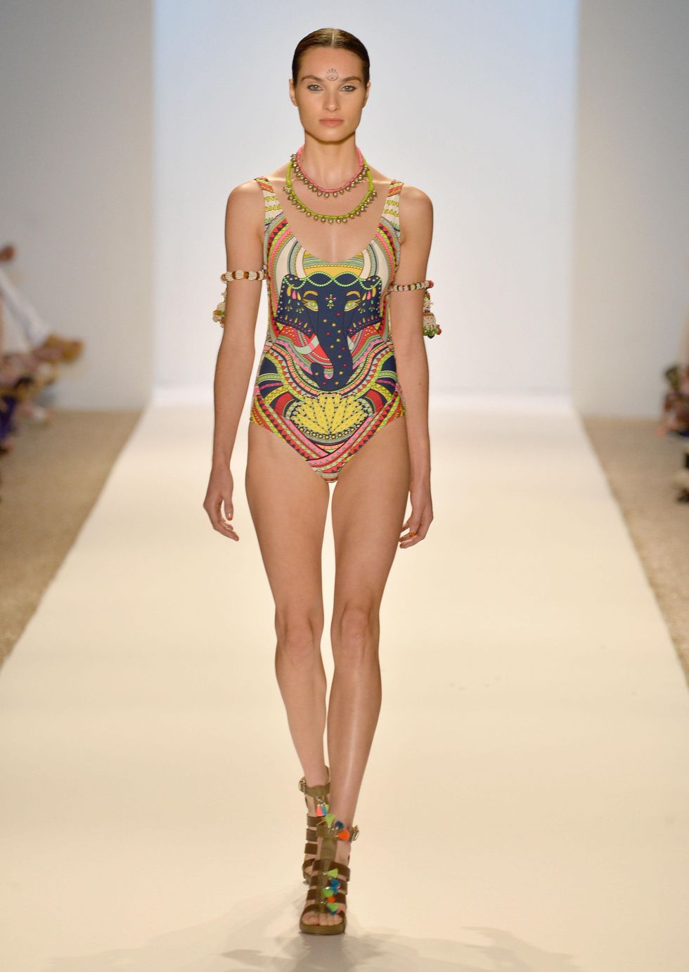 Mara Hoffman swimsuit at Mercedes-Benz Fashion Week Swim July 2013