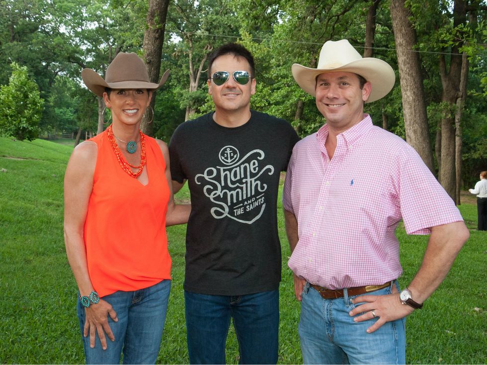 Mardi Ferrier, Roger Creager, Chip Ferrier