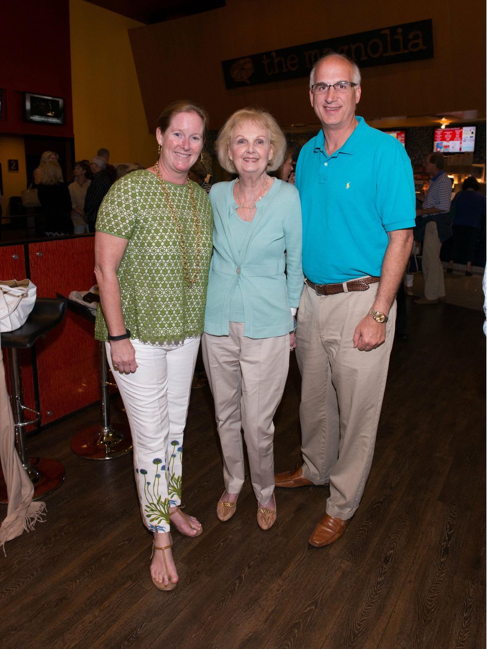 Margaret Jackson, Nancy O\u2019Neil, Stewart Rogers, movie premiere