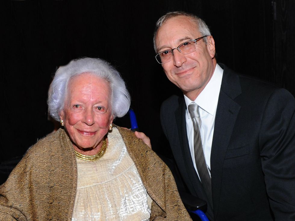 Margaret McDermott, Jeremy Strick at Nasher 10th anniversary
