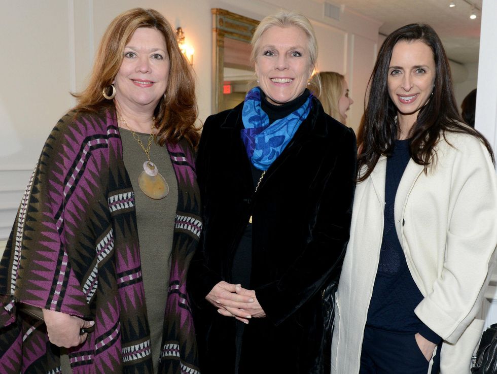 Margaret Stafford, Paige Flink, Maxine Trowbridge, Ylang 23 opening