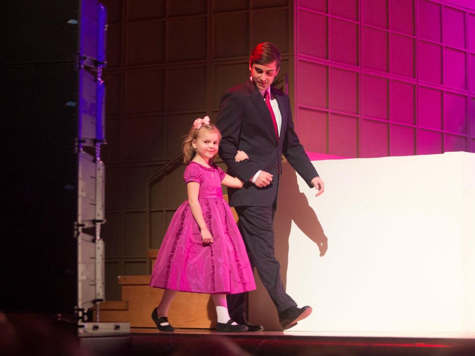 Margaret Strand, Zach Rigby, saint valentine's day luncheon