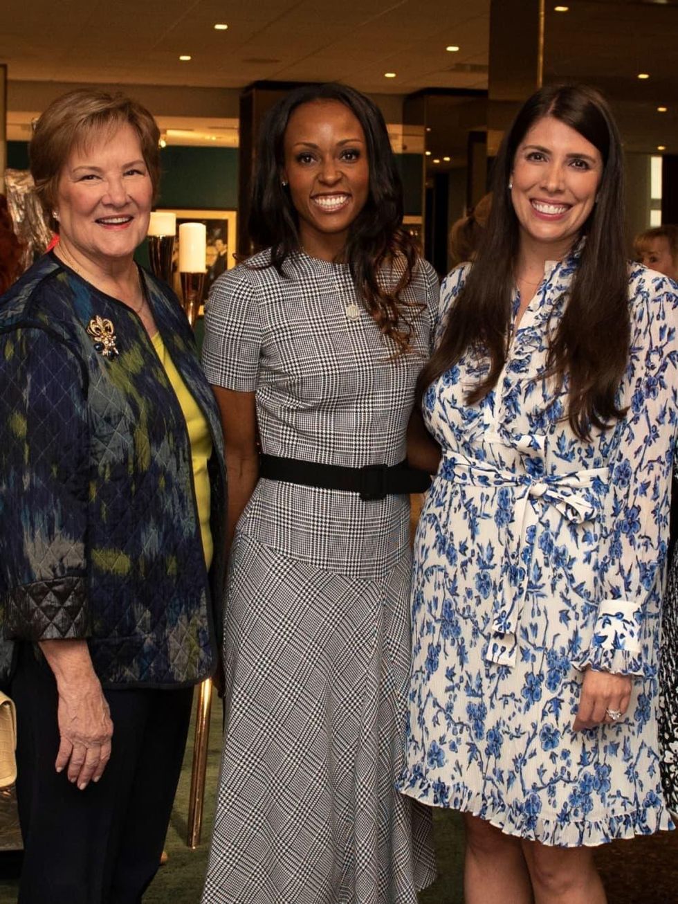 Margo Goodwin, Christa Sanford, Andrea Cheek