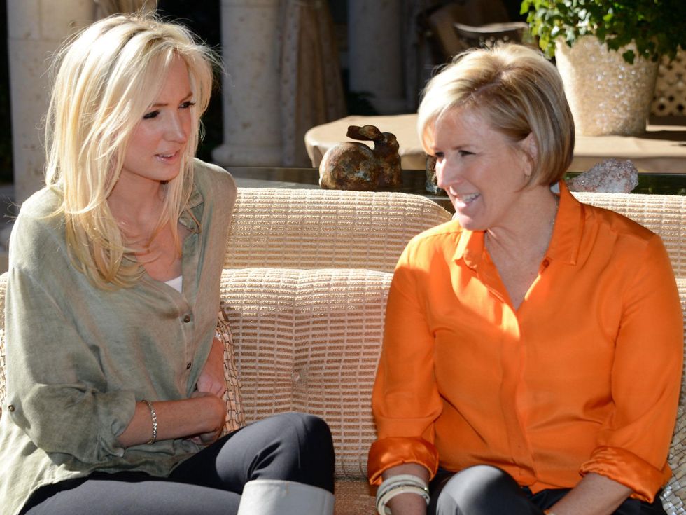 Margretta Wikert and Kerri Davis of Ellis Hill stationery shop